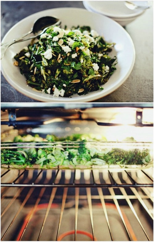 Roasted Broccoli Emerald Salad