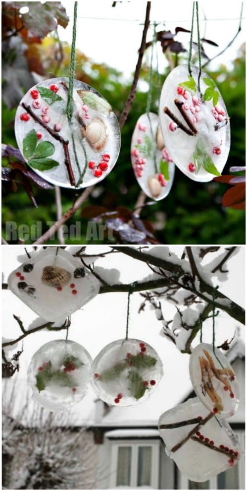 Crafty Ice Ornaments