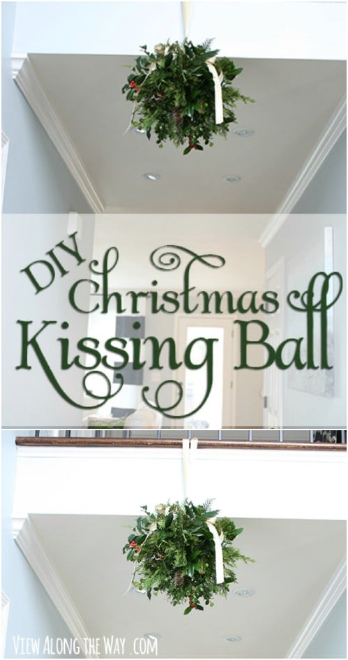 Fun And Festive Holiday Kissing Ball
