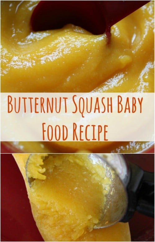 Butternut Squash Baby Puree