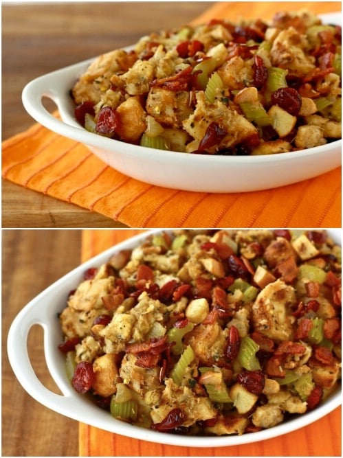 Homemade Cranberry Stuffing