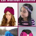Crochet Headband collage