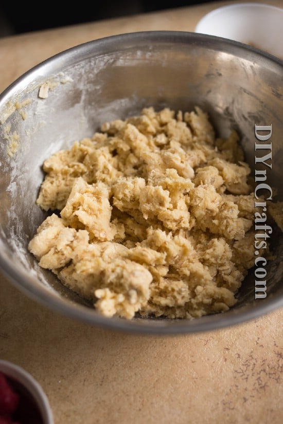 Cream together ingredients until smooth and then add in oats