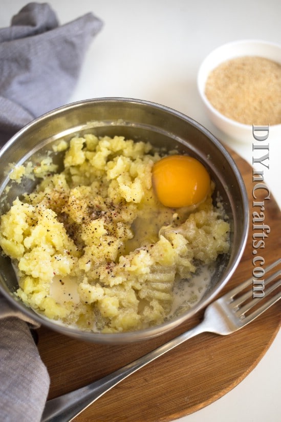 Boiled potatoes, egg, and cream give them a wonderful flavor