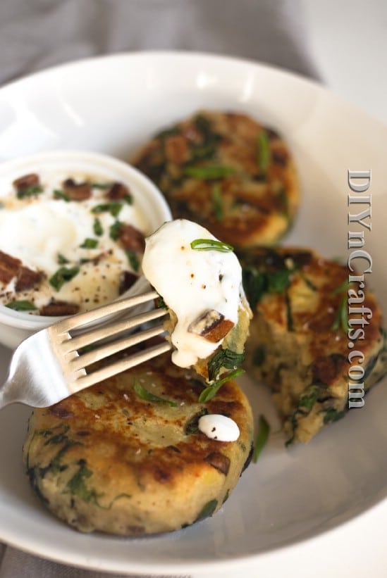 Serve with sour cream for a delicious and easy appetizer