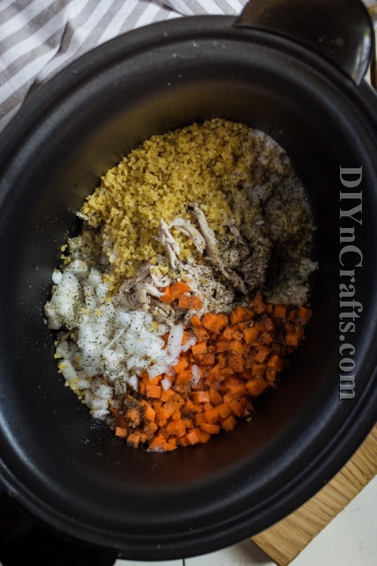 Assemble all of your ingredients in a slow cooker and then relax while dinner cooks itself