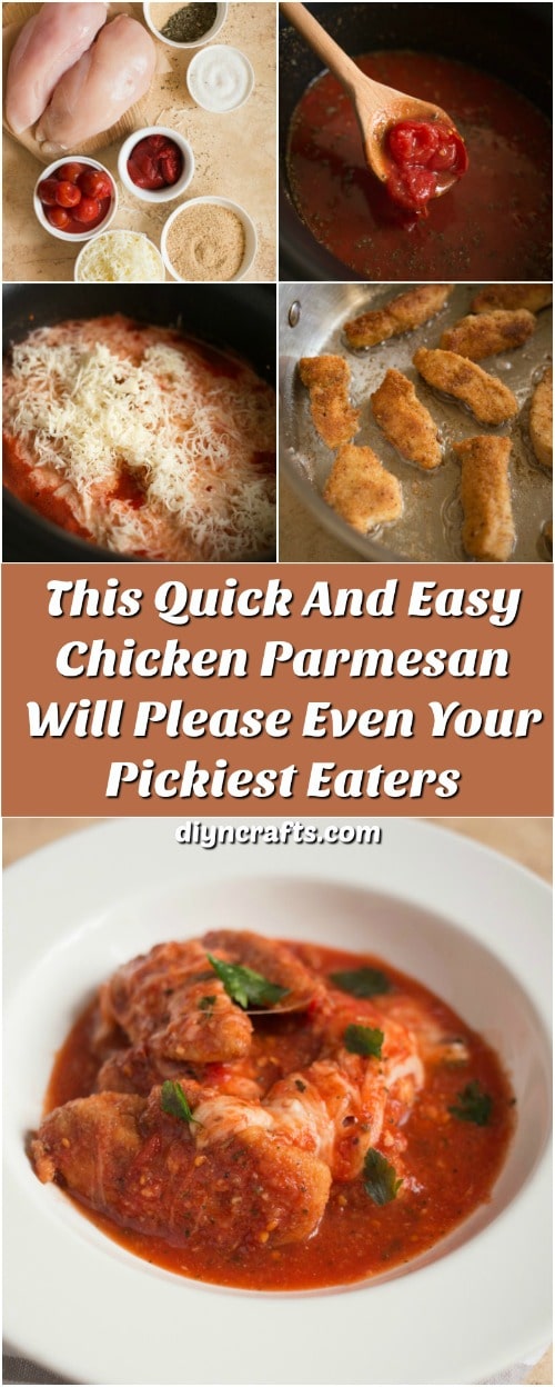 This Quick And Easy Chicken Parmesan Will Please Even Your Pickiest Eaters