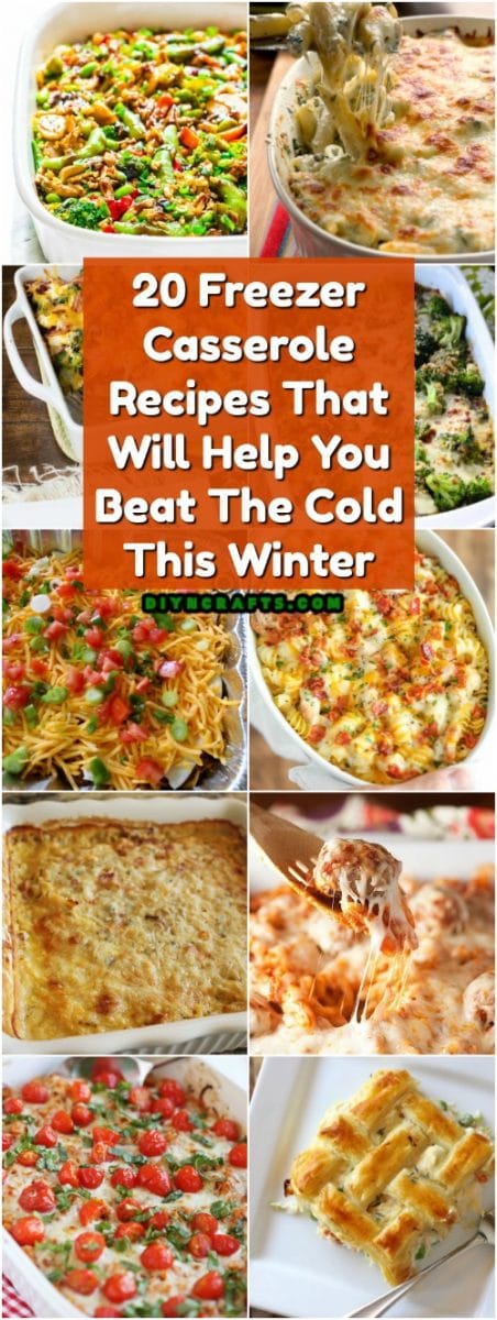 20 Freezer Casserole Recipes That Will Help You Beat The Cold This ...