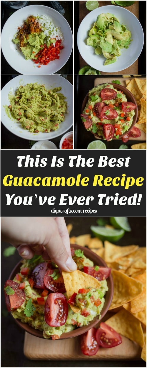This Is The Best Guacamole Recipe You’ve Ever Tried!