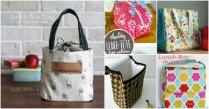 10 Easy To Sew DIY Lunch Bags And Pouches For Kids And Adults - DIY ...