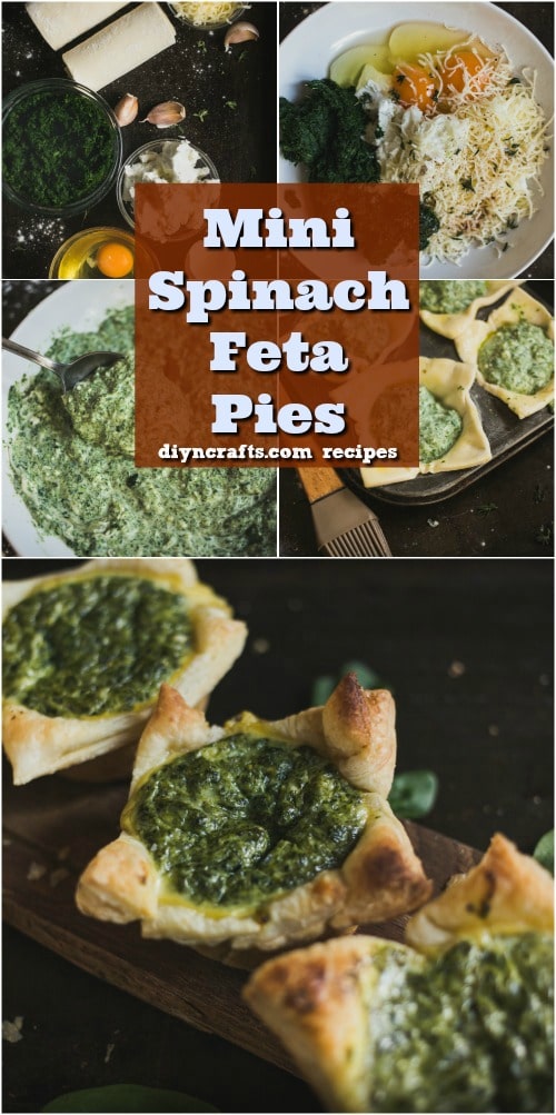 These Mini Spinach Feta Pies Are Light And Delicious