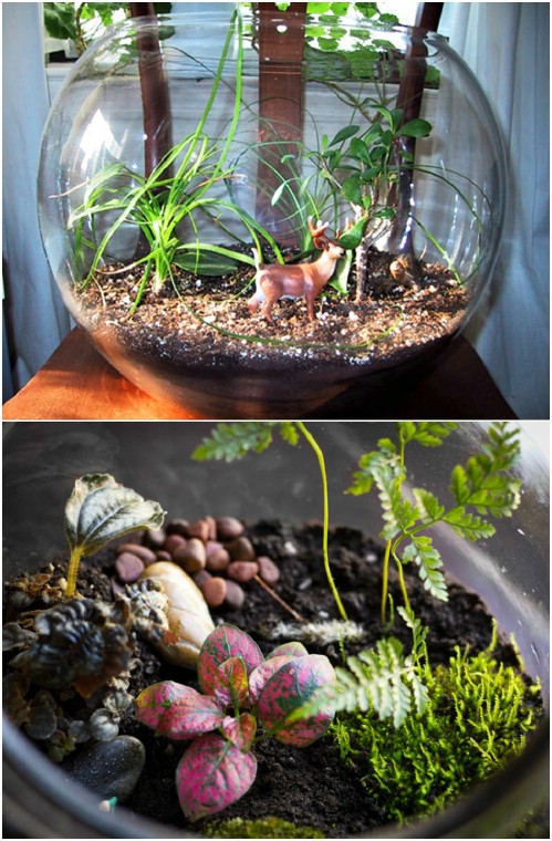 10 Fabulous Fish Bowl Upcycling Ideas For Stunning Home Decor - DIY
