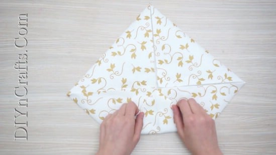 Ornamental Flower - How to Fold These 5 Easy and Decorative Christmas Napkins