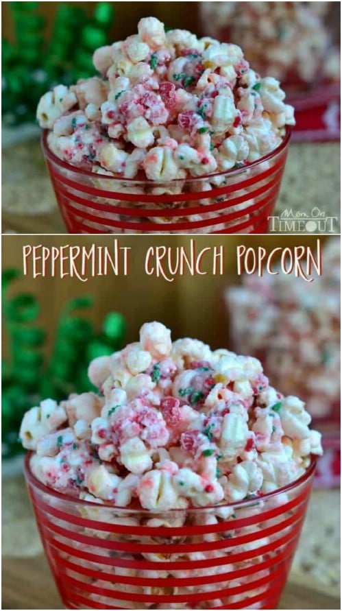 Holiday Favorite – Peppermint Crunch Popcorn