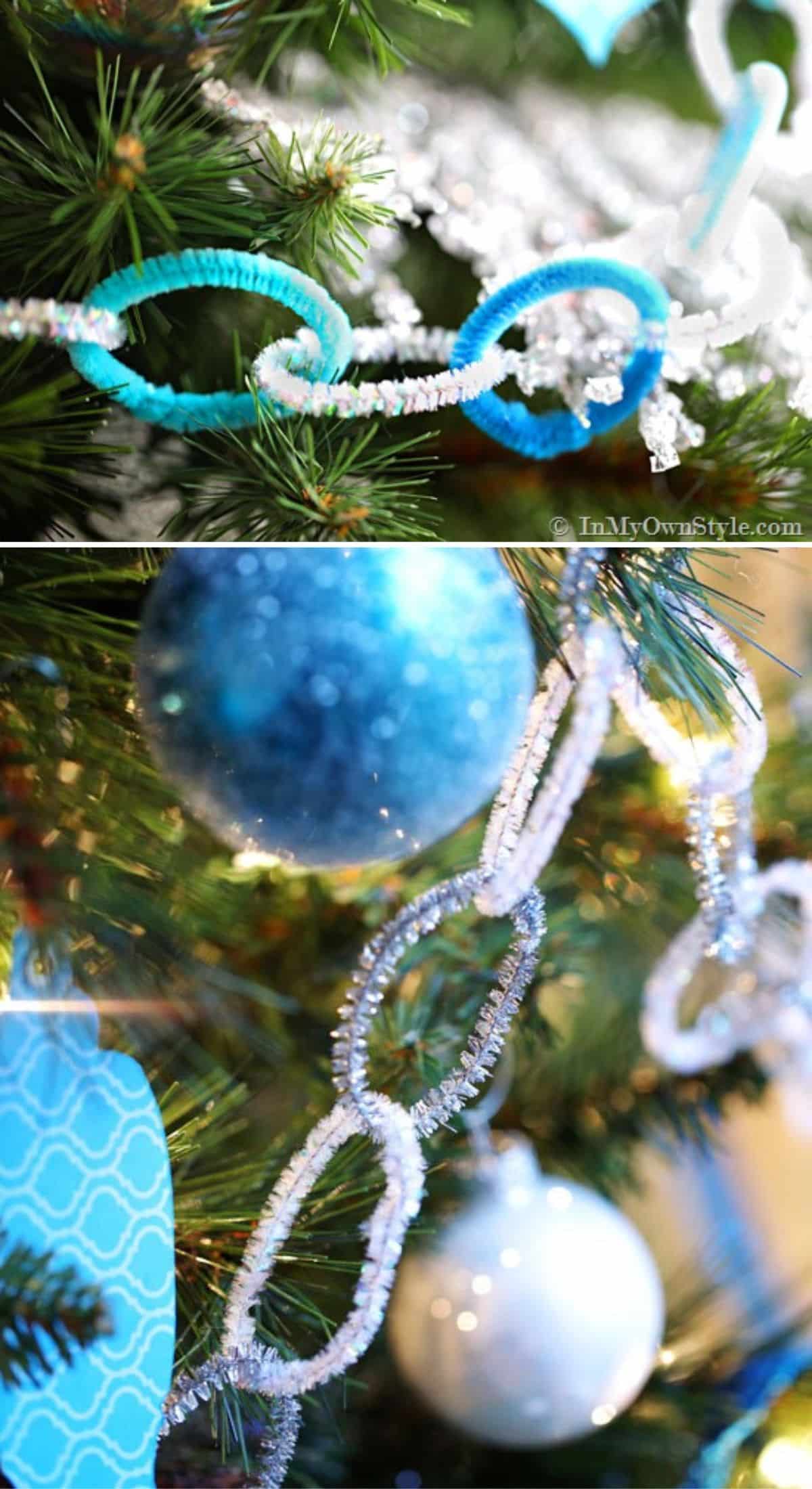 Festive Pipe Cleaner Garland