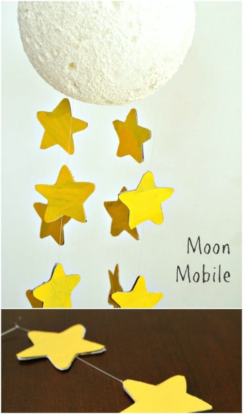 Moon Craft Crib Mobile