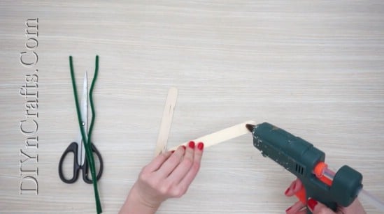 Craft Stick Tree - 5 Brilliantly Creative DIY Christmas Crafts Anyone Can Make