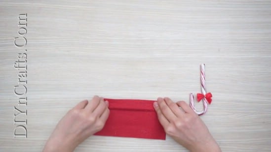 Candy Cane Umbrella - How to Fold These 5 Easy and Decorative Christmas Napkins