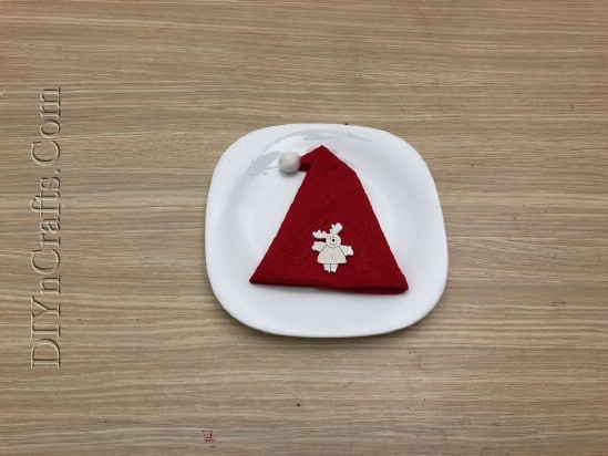 Santa Hat - How to Fold These 5 Easy and Decorative Christmas Napkins