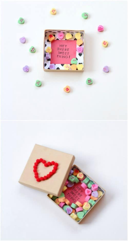 Easy DIY Valentine’s Day Candy Box