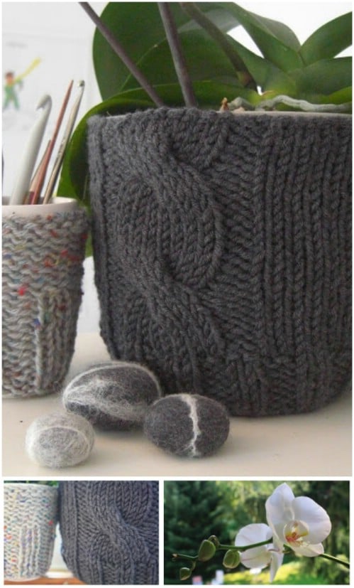 DIY Crocheted Pot Covers