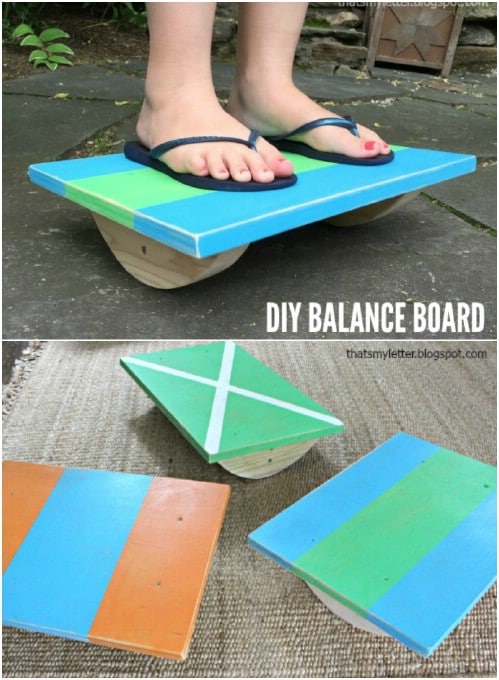 Fun DIY Wooden Balance Board