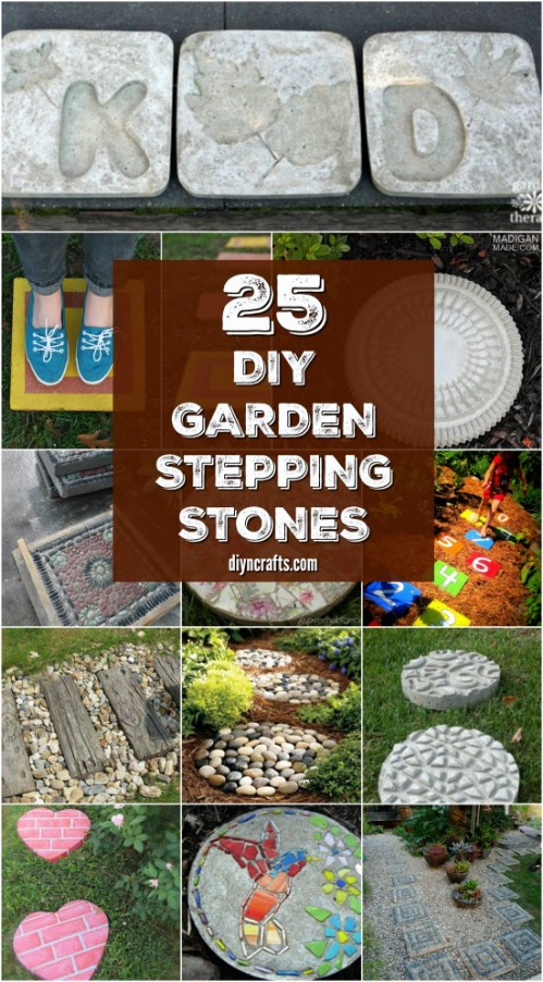 DIY Garden Stepping Stones