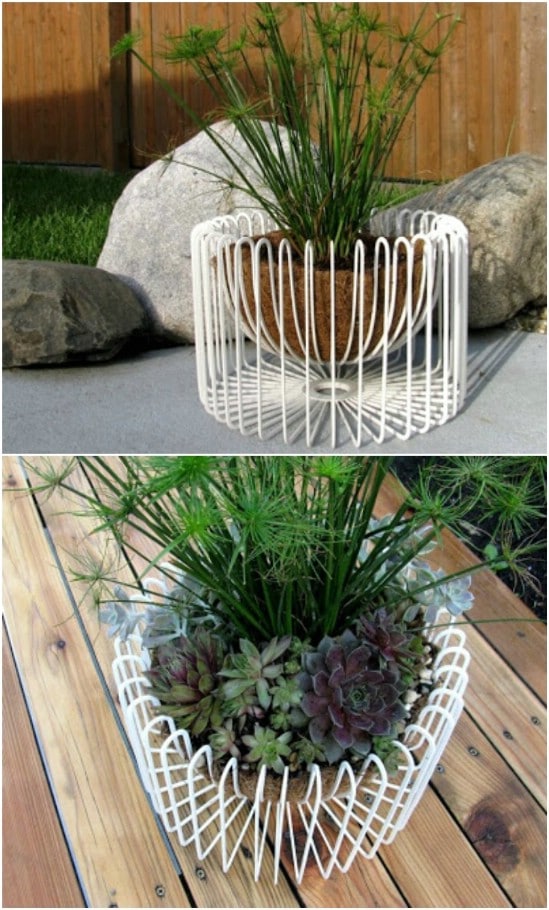 Tradig Wire Bowl Planter