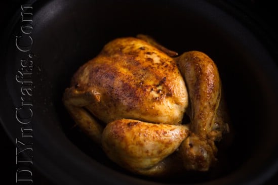 Chicken in slow cooker: