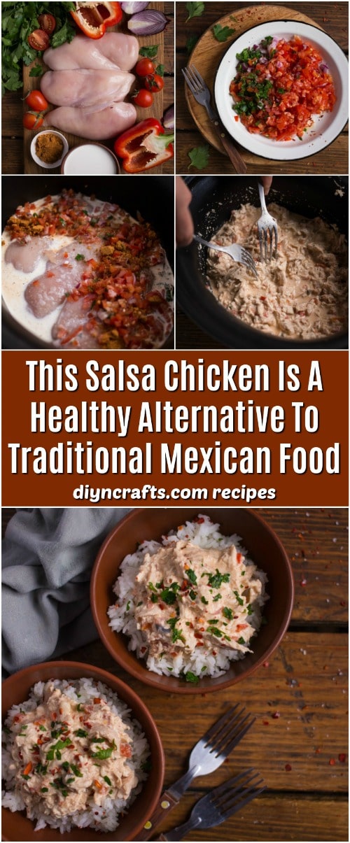 This Salsa Chicken Is A Healthy Alternative To Traditional Mexican Food
