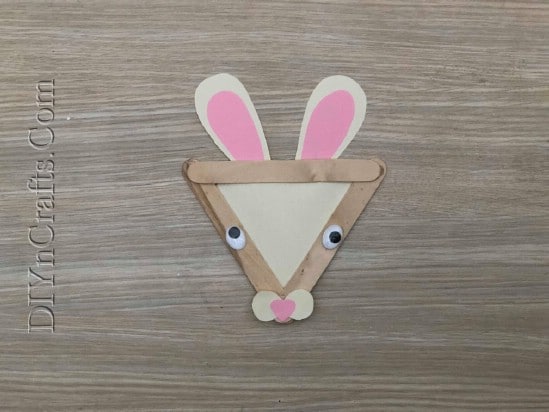 Easter Bunny - 5 Easy DIY Easter Projects You Can Make With Ordinary Craft Sticks