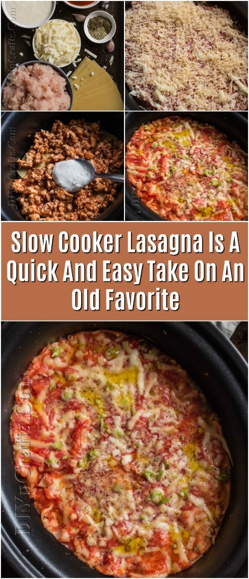 Slow Cooker Lasagna Is A Quick And Easy Take On An Old Favorite