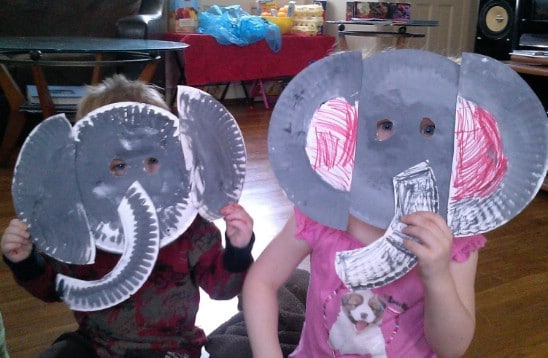DIY Dumbo Face Masks
