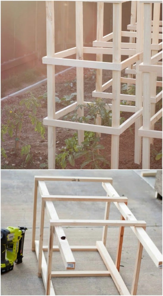 Cheap Wooden Tomato Cage