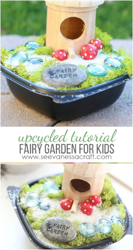 DIY Kid's Fairy Garden