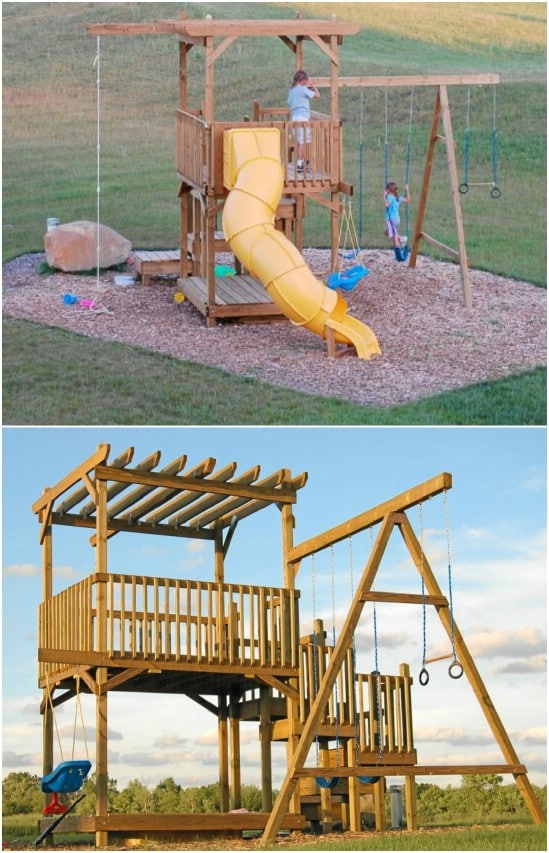 26 Diy Swings That Turn Your Backyard Into A Playground Diy Crafts