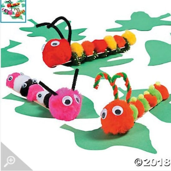 Craft Stick Caterpillars