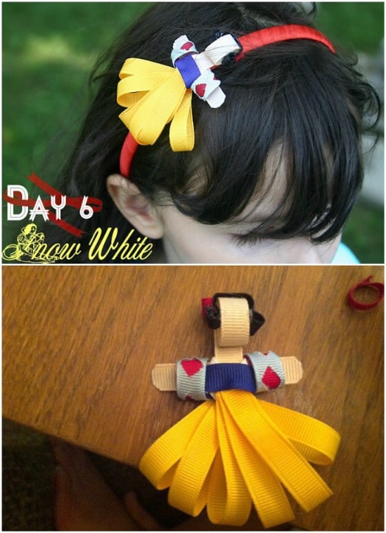 DIY Snow White Headband