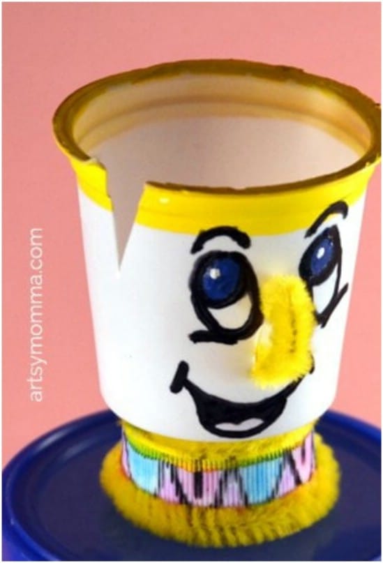 Upcycled K Cup Chip Toy