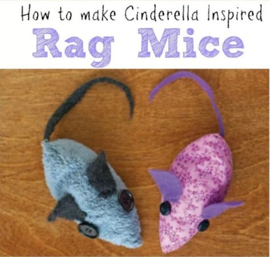 DIY Cinderella Inspired Rag Mice