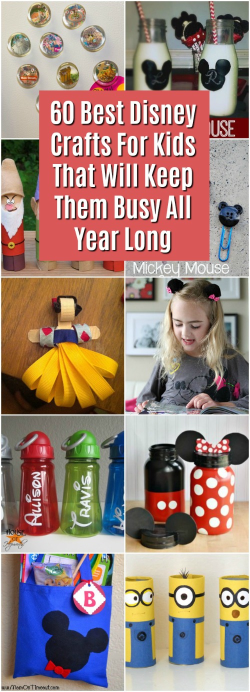 60 Best Disney Crafts For Kids That Will Keep Them Busy All Year Long