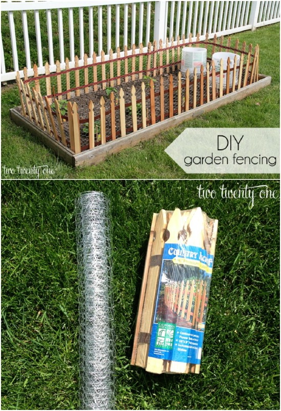 Simple DIY Wood And Wire Fence