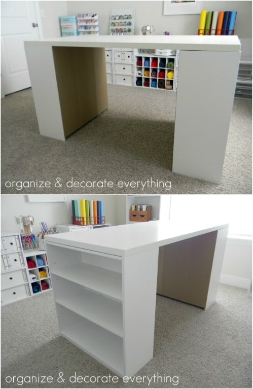 17 Easy To Build Diy Craft Desks You Just Can T Live Without Diy Crafts
