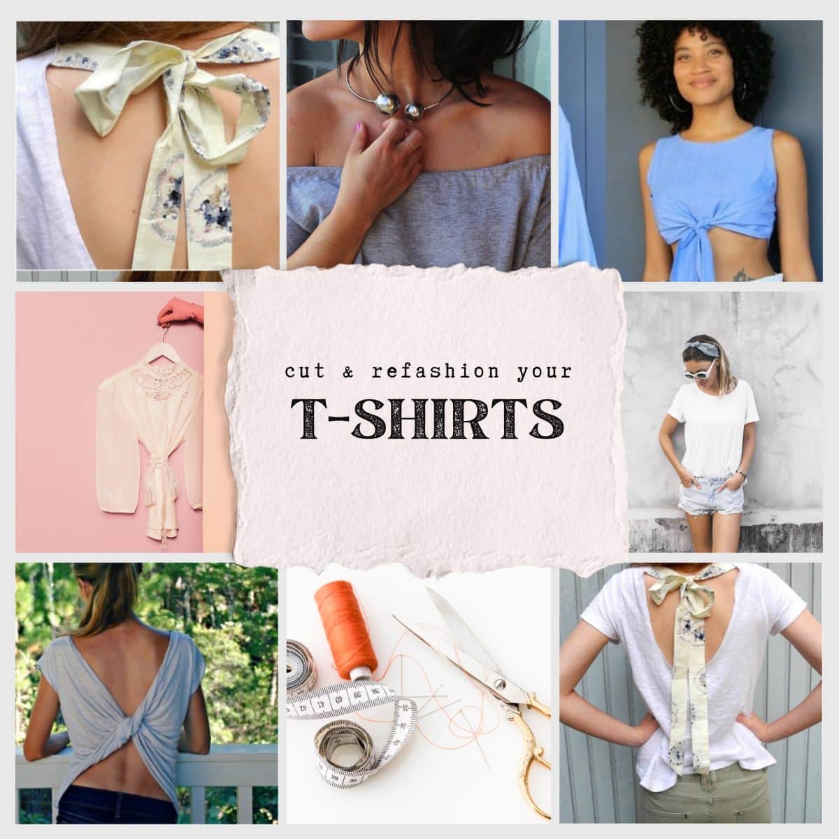 67 Fun Ways to Cut and Refashion Your T-Shirts - DIY & Crafts