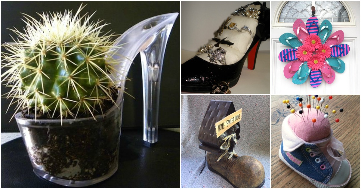 repurpose old shoes
