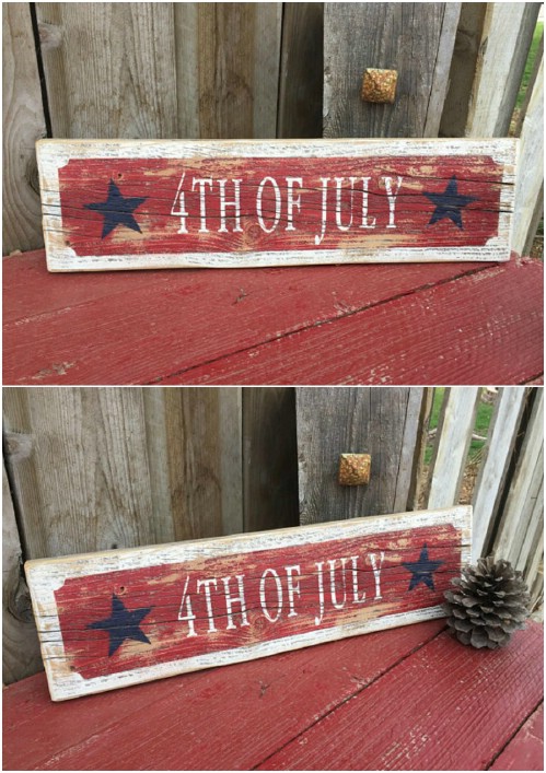4th of july decor reversible blocks fourth of july decor 4th of july blocks Patriotic decor 4th of july signs july 4th 4th of july