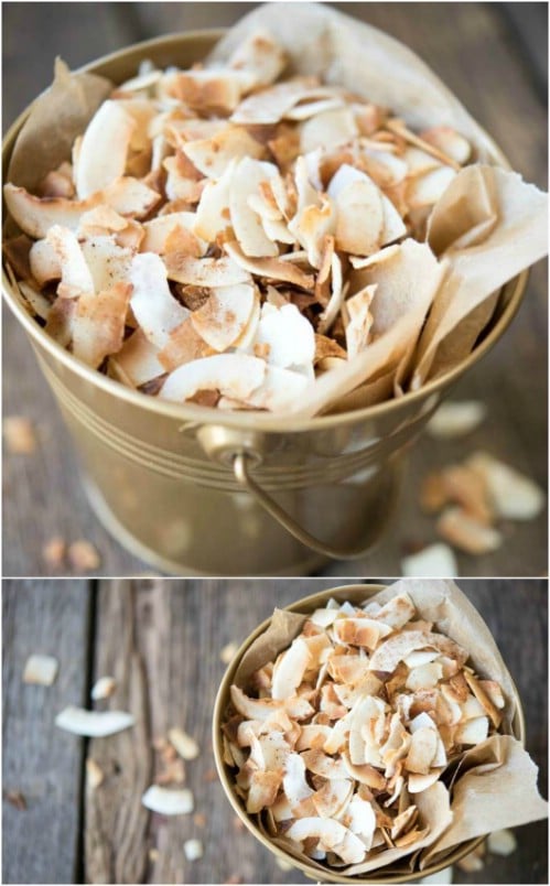 Yummy Toasted Coconut Chips