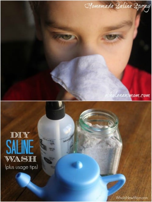 DIY Nasal Saline Rinse