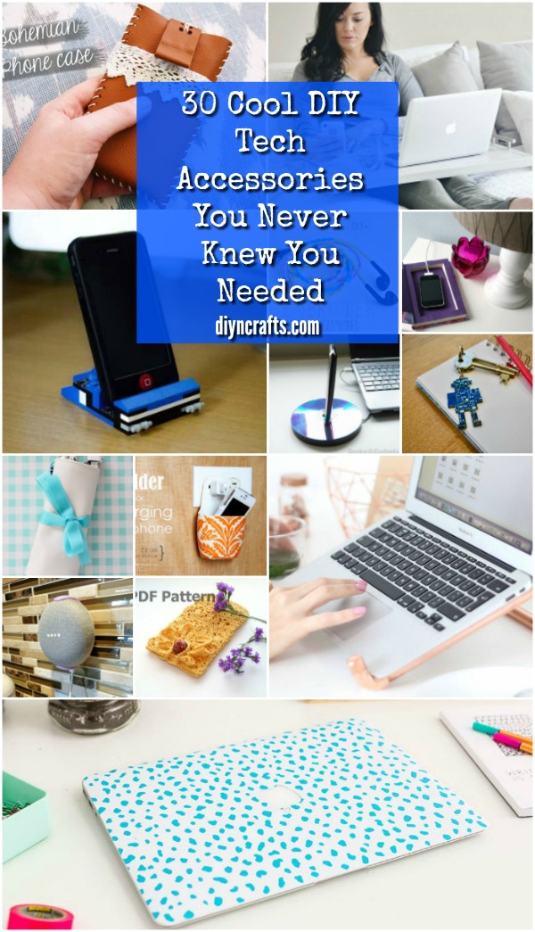 30 Cool DIY Tech Accessories You Never Knew You Needed Until Now
