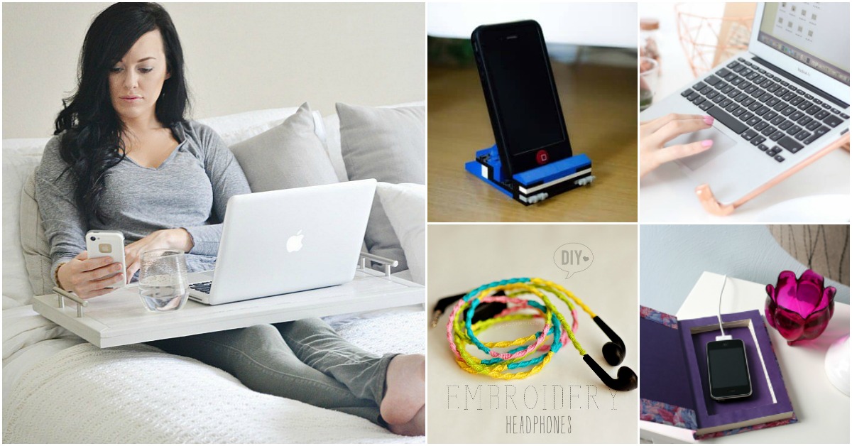 30 Cool DIY Tech Accessories You Never Knew You Needed Until Now - DIY